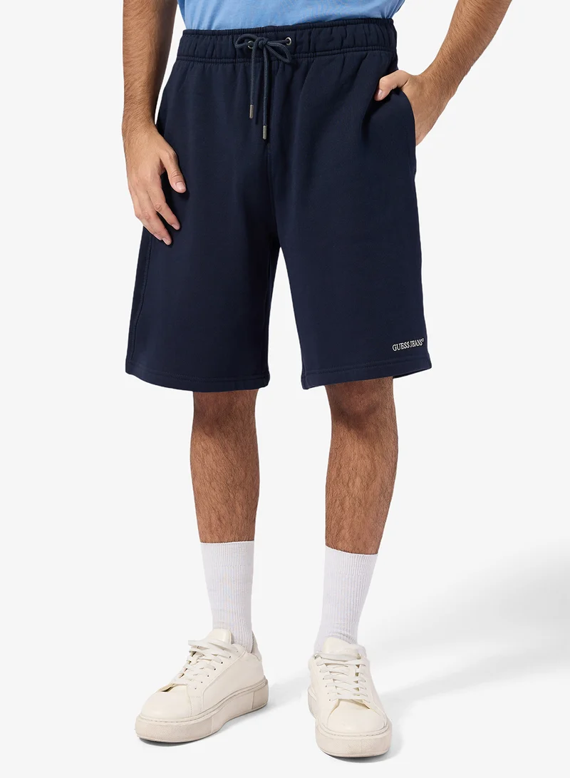 GUESS Embroidered Shorts